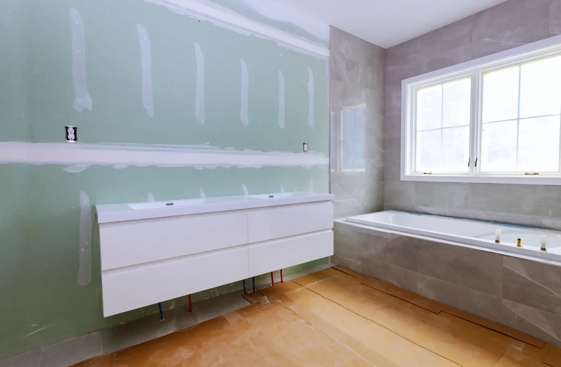 Acoustic plasterboards