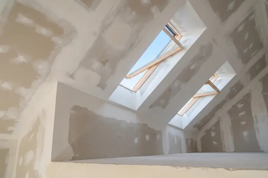 Vapour plasterboard