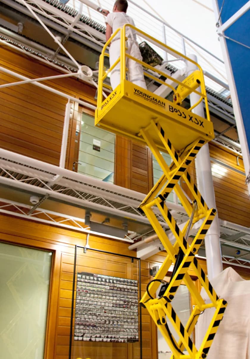 Boss X3X 5.2m Low Level Scissor Lift hire