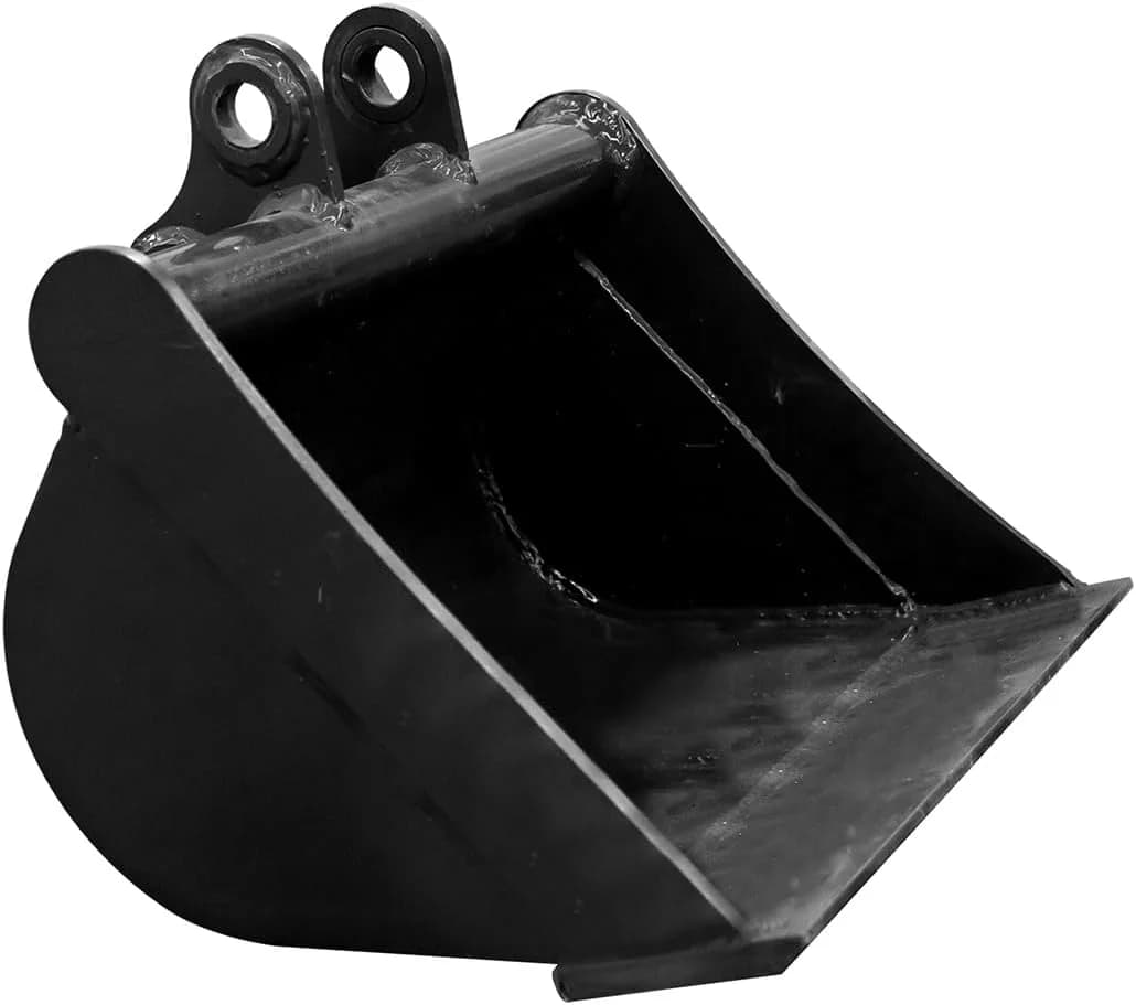 Flat bucket for excavator