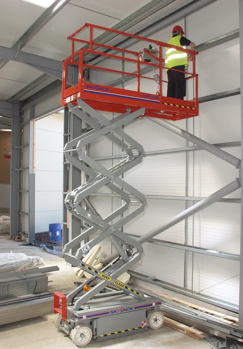 Skyjack SJ3219 7.8m Electric Scissor Lift hire