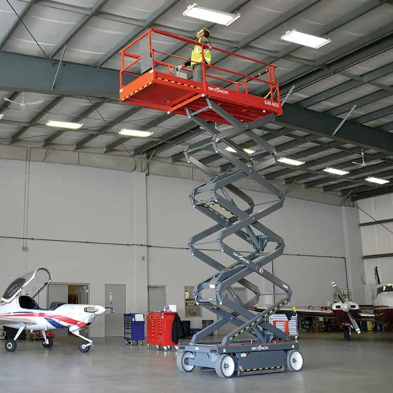 Skyjack SJ4626 9.9m Electric Scissor Lift hire