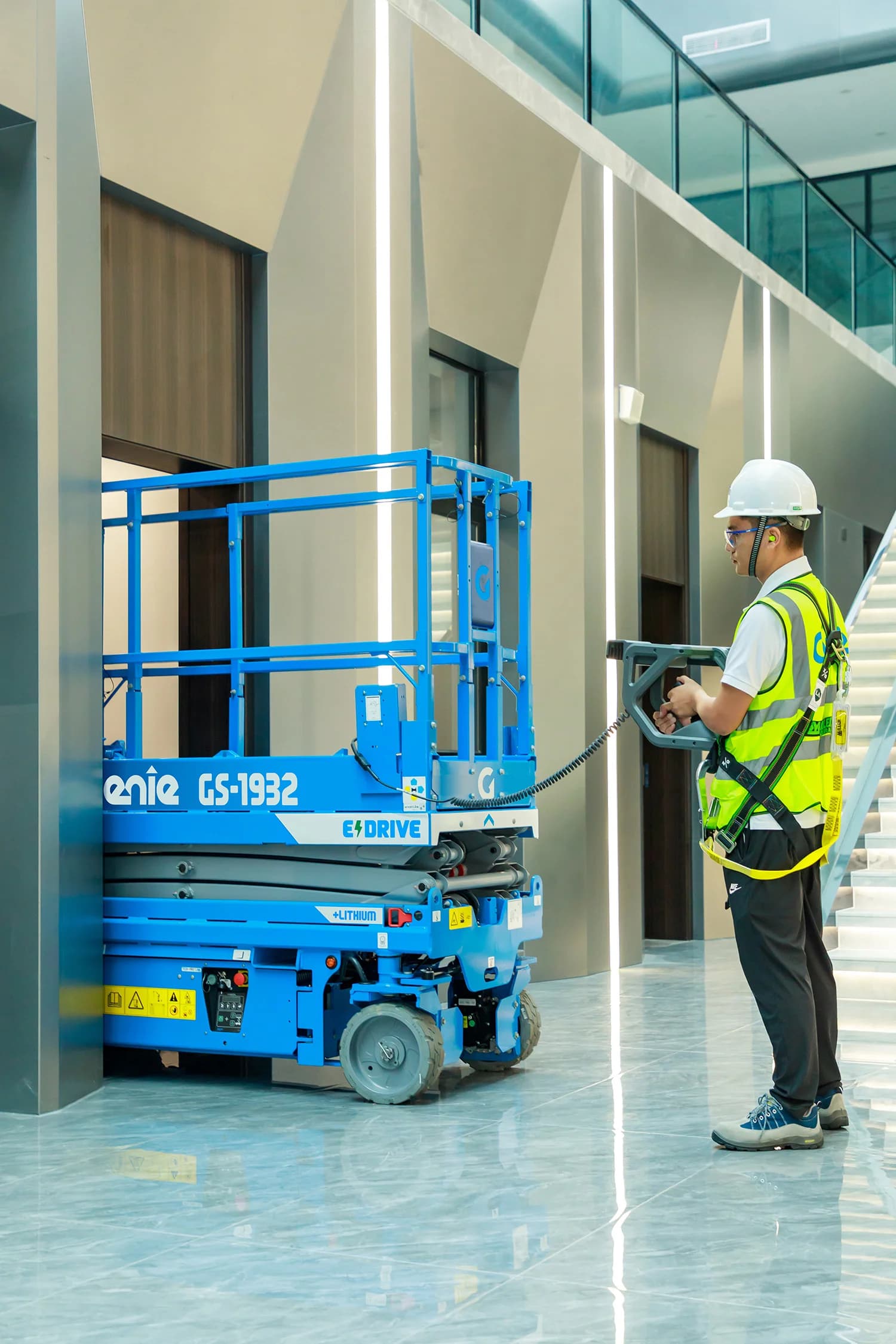 Genie GS1932 7.8m Electric Scissor Lift hire