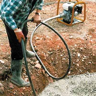 Hand Held Petrol Concrete Poker