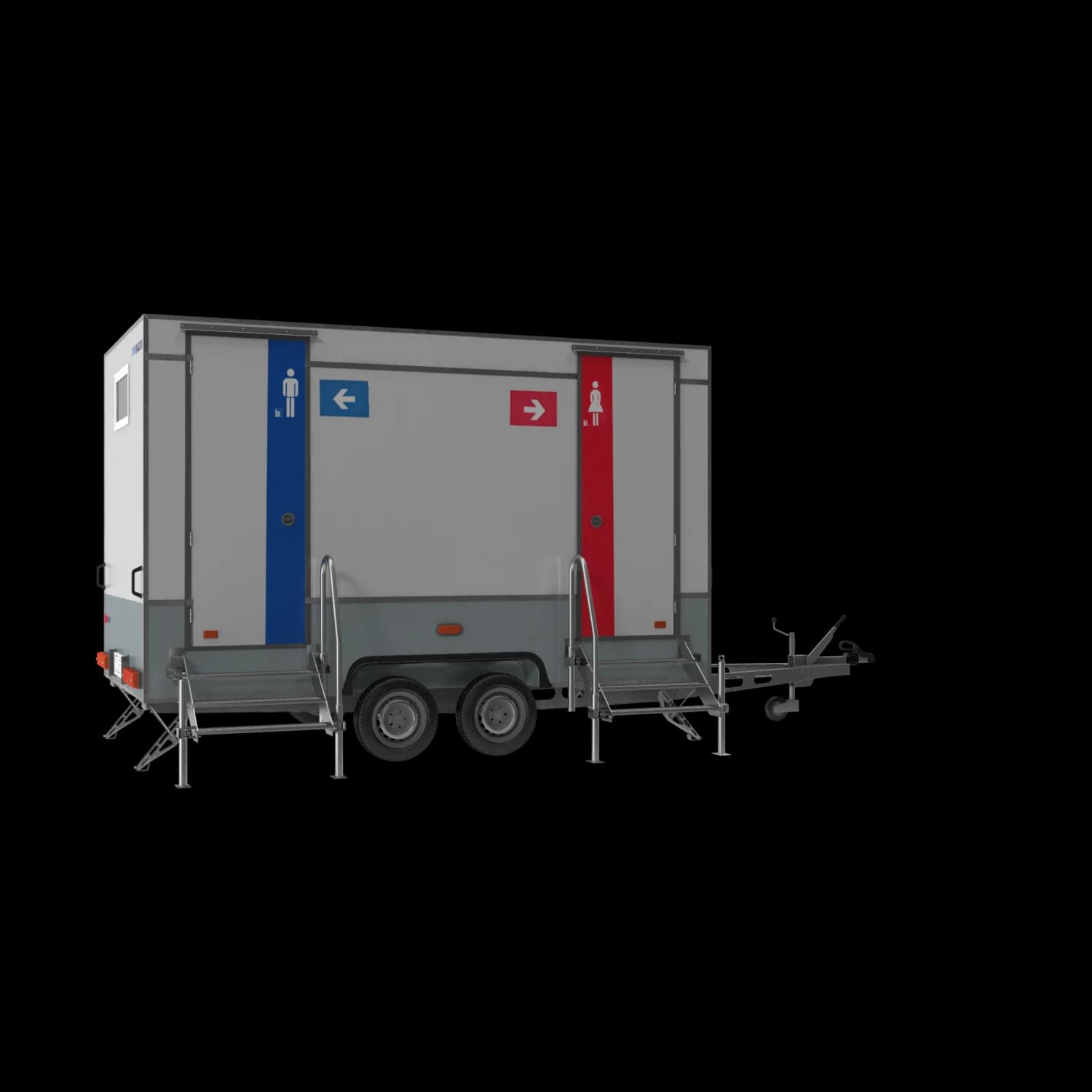 Portable Toilet Block